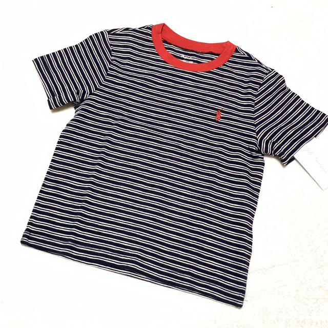 Ralph Lauren(ラルフローレン)のSALE⑅◡̈* 新品✨ボーダー コットンTシャツ 18M/85 キッズ/ベビー/マタニティのベビー服(~85cm)(Ｔシャツ)の商品写真