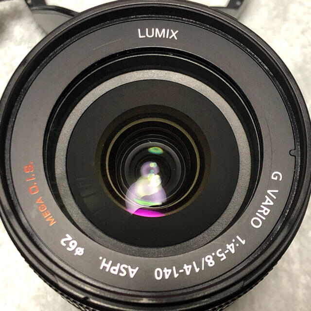 Panasonic(パナソニック)のPanasonic Lumix G VARIO 14-140mm おまけあり スマホ/家電/カメラのカメラ(レンズ(ズーム))の商品写真