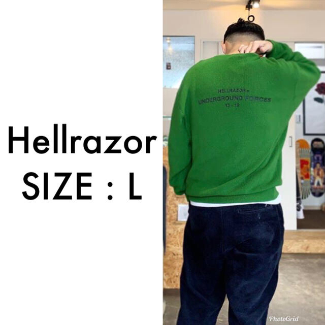 Hellrazor UNDER GROUND FORCES CREW KNIT