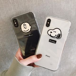 スヌーピー(SNOOPY)の再入荷◎新品◆スヌーピー・チャーリーブラウン iPhoneケース(iPhoneケース)