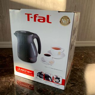 ティファール(T-fal)の☆新品☆ティファールT-fal  電気ケトル ジャスティンプラス カカオブラック(電気ケトル)