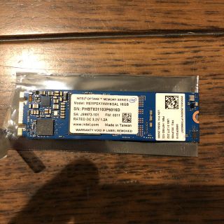 Intel Optane Memory 16GB M.2 2280(PCパーツ)