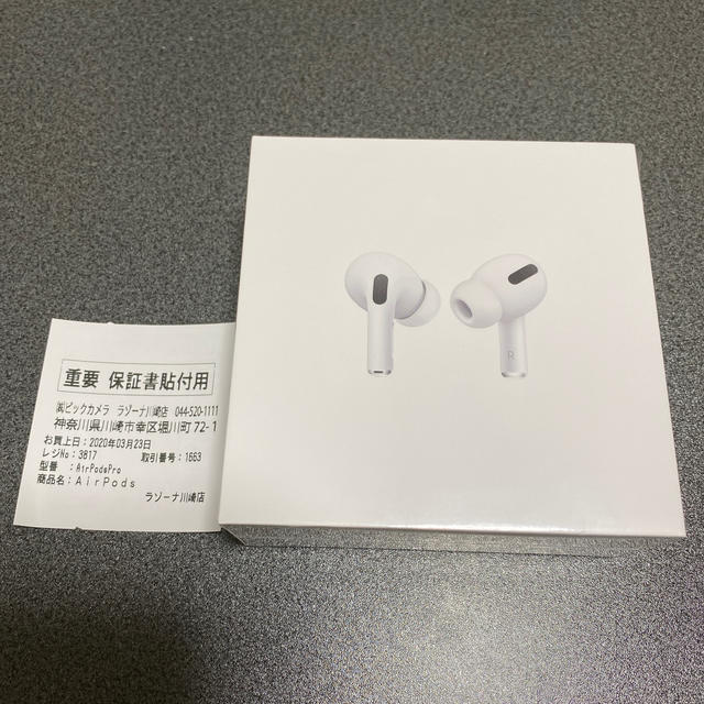 ★☆Apple AirPods Pro 新品 アップル 純正☆★オーディオ機器