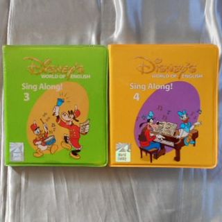 ディズニー(Disney)の値下げ！ほぼ新品！DＷE シングアロング DVD2枚セット sing along(キッズ/ファミリー)