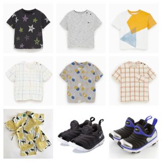 ザラキッズ(ZARA KIDS)の【used】男の子お洋服＆シューズのセット　zara ナイキダイナモフリー(その他)