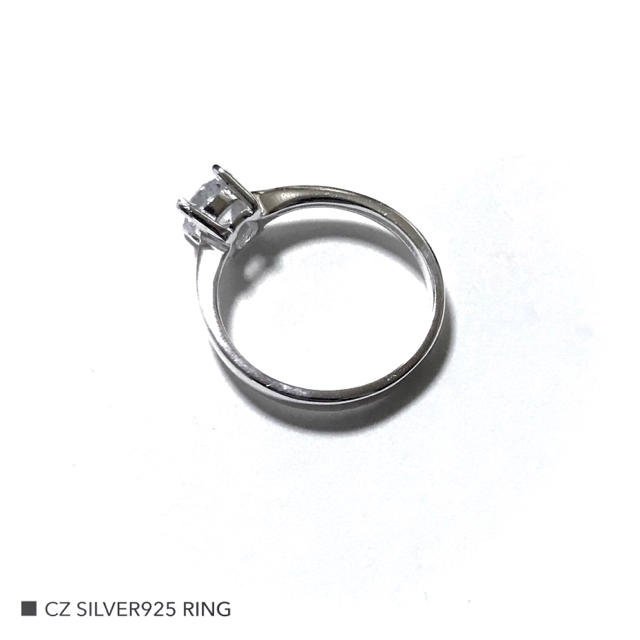 新品　セール　シルバー925 キュービックジルコニア  リング　アクセサリー レディースのアクセサリー(リング(指輪))の商品写真