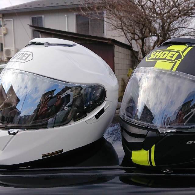幸せなふたりに贈る結婚祝い SHOEI GT-air 2個 ヘルメット/シールド 幸せなふたりに贈る結婚祝い SHOEI GT-air 2個 ヘルメット/シールド