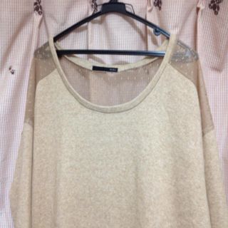 ヘザー(heather)のheather トップス(カットソー(長袖/七分))