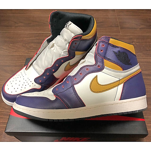 値下げ対応　AIR JORDAN 1 レイカーズ　27.5cm エアジョーダン１