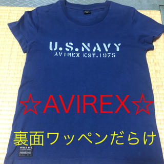 アヴィレックス(AVIREX)のAVIREX ワッペンTシャツ 即購入可☆(Tシャツ(半袖/袖なし))