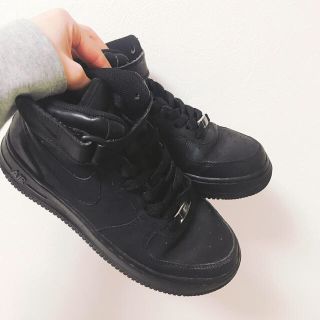 ナイキ(NIKE)のNIKE AIR FORCE 1 MID｜BLACK(スニーカー)