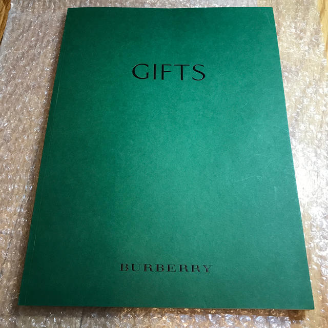 BURBERRY(バーバリー)のBURBRRYカタログ☆G I FTＳ エンタメ/ホビーのアート用品(その他)の商品写真