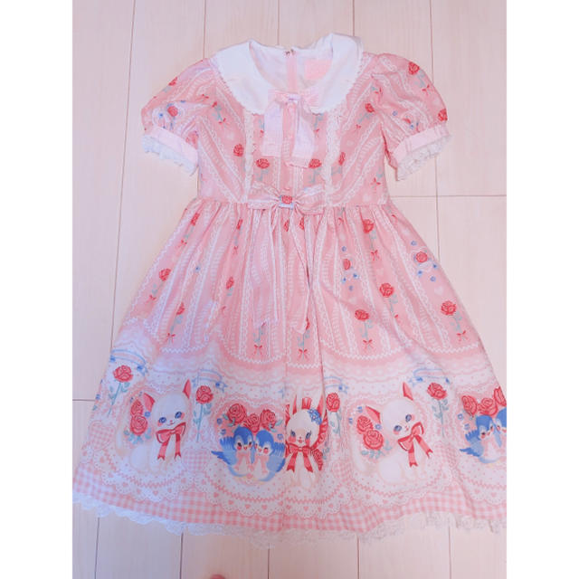 Angelic Pretty Be My Valentine ワンピ　ロリィタ