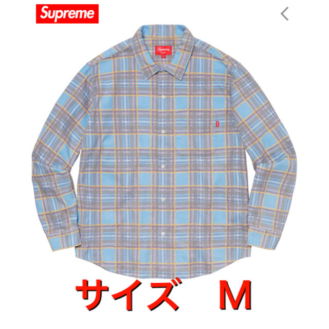 supreme Printed Plaid Shirt