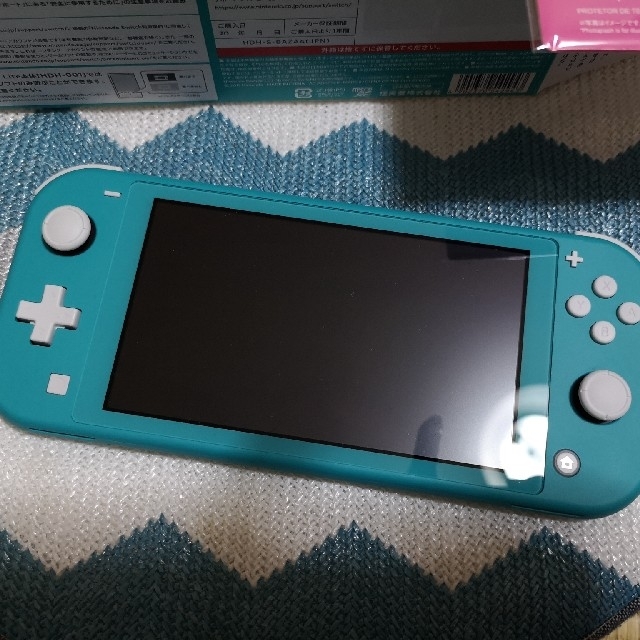 【美品】Nintendo Switch Lite 本体 ターコイズ