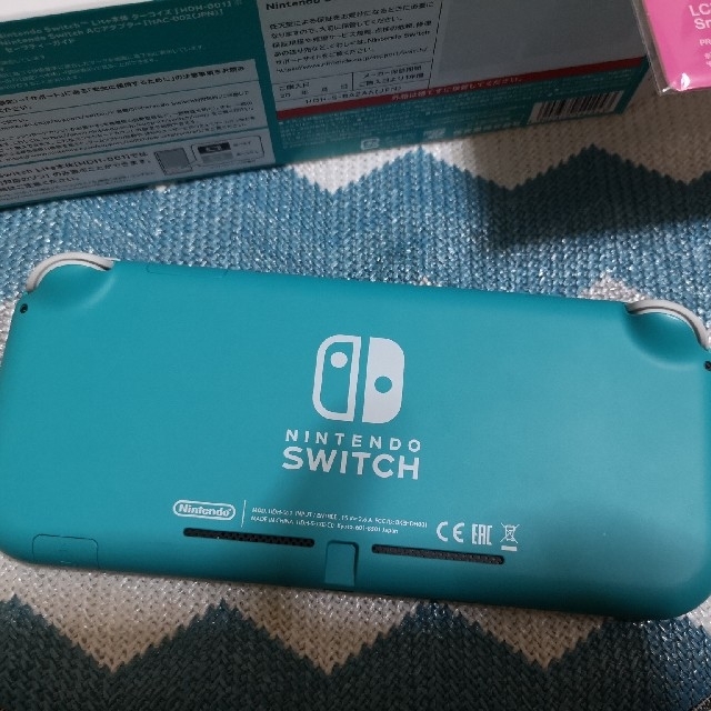 【美品】Nintendo Switch Lite 本体 ターコイズ