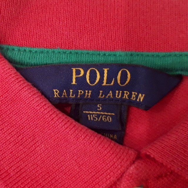 POLO RALPH LAUREN(ポロラルフローレン)のPOLO RALPH LAUREN　ワンピース　size5 キッズ/ベビー/マタニティのキッズ服女の子用(90cm~)(ワンピース)の商品写真