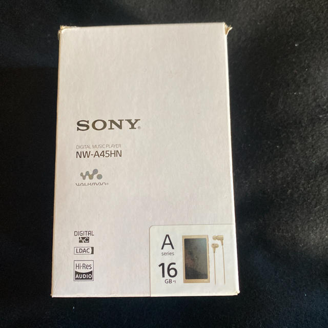 SONY(ソニー)の【新品】SONY ウォークマン Aシリーズ NW-A45HN(N) スマホ/家電/カメラのオーディオ機器(ポータブルプレーヤー)の商品写真