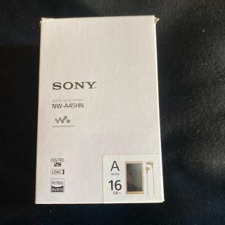 ソニー(SONY)の【新品】SONY ウォークマン Aシリーズ NW-A45HN(N)(ポータブルプレーヤー)