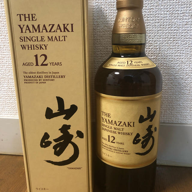 酒山崎12年　箱付き