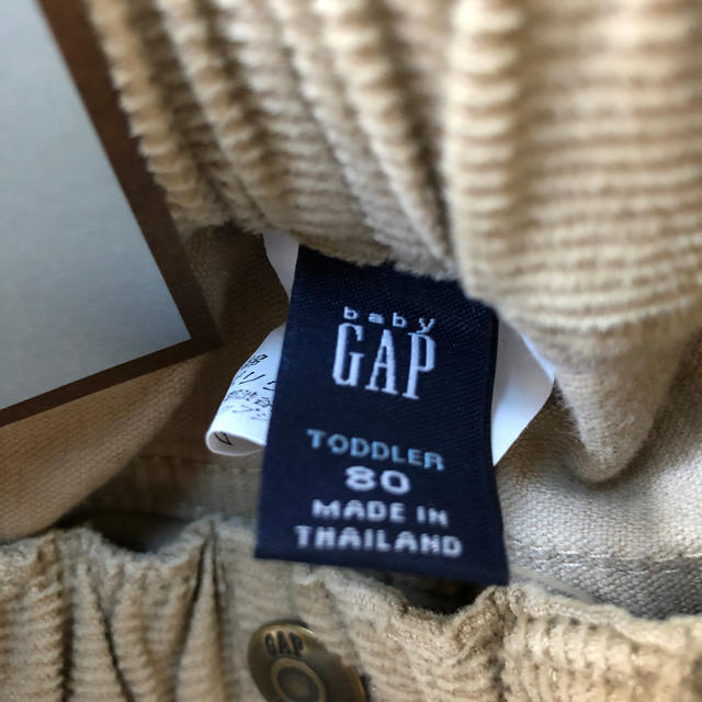 GAP(ギャップ)のGAP コーデュロイ　パンツ　KIDS キッズ/ベビー/マタニティのベビー服(~85cm)(パンツ)の商品写真