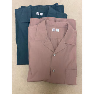 ユニクロ(UNIQLO)のUNIQLO U オープンカラーシャツ 2着(シャツ)