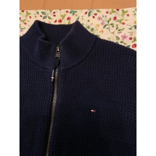 トミーヒルフィガー(TOMMY HILFIGER)のトミーヒルフィガー　ネイビー　ニット　122cm(ニット)