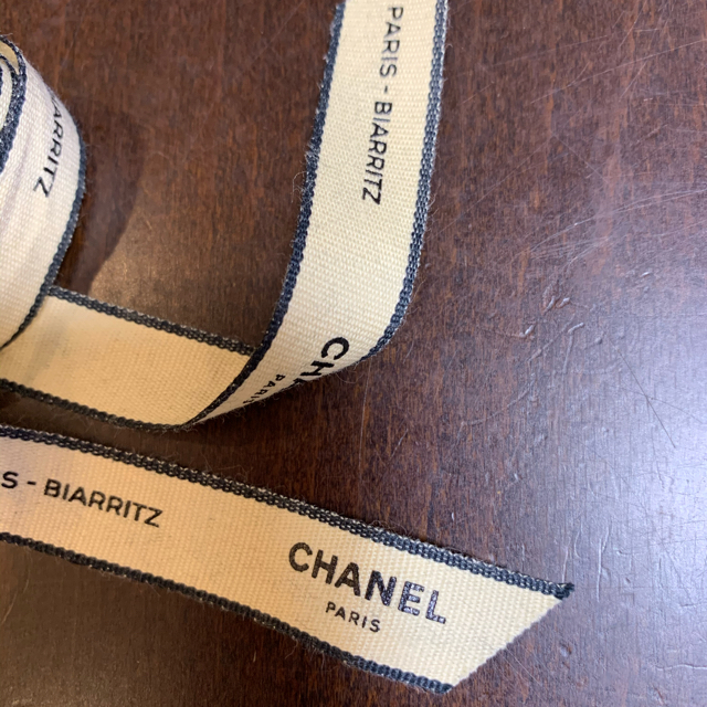 CHANEL(シャネル)のシャネルリボン インテリア/住まい/日用品のオフィス用品(ラッピング/包装)の商品写真