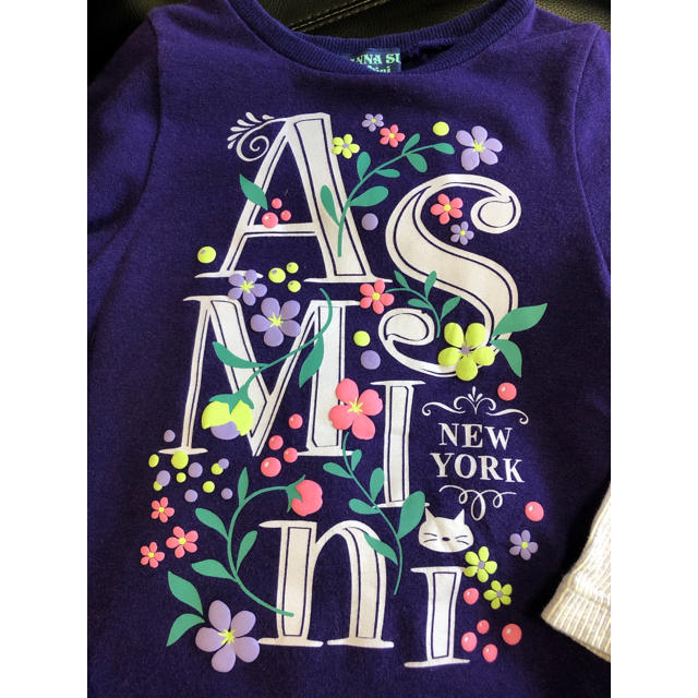 ANNA SUI mini(アナスイミニ)のANNA SUI mini 110cm アナスイミニ　ロンT キッズ/ベビー/マタニティのキッズ服女の子用(90cm~)(Tシャツ/カットソー)の商品写真