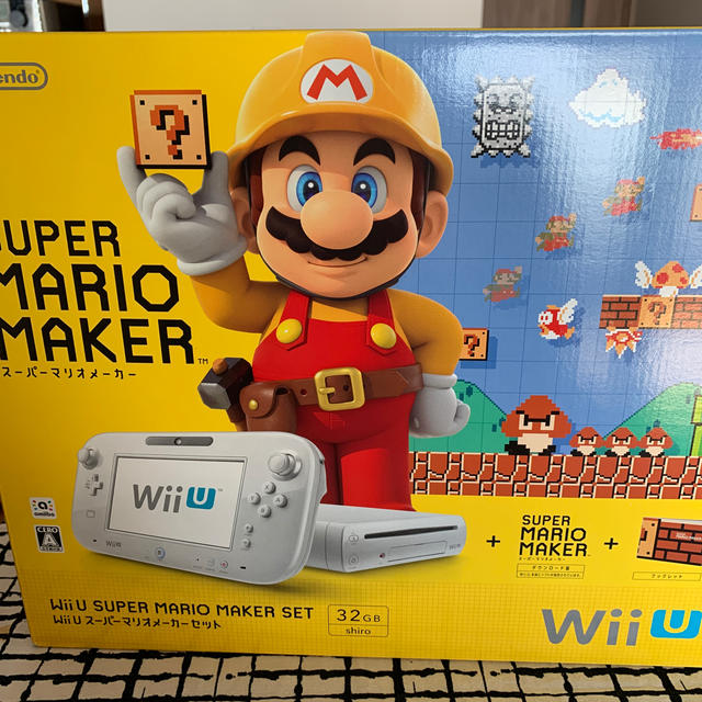 Wii U スーパーマリオメーカー セット/Wii U/WUPSWAHA/A 全家庭用ゲーム機本体