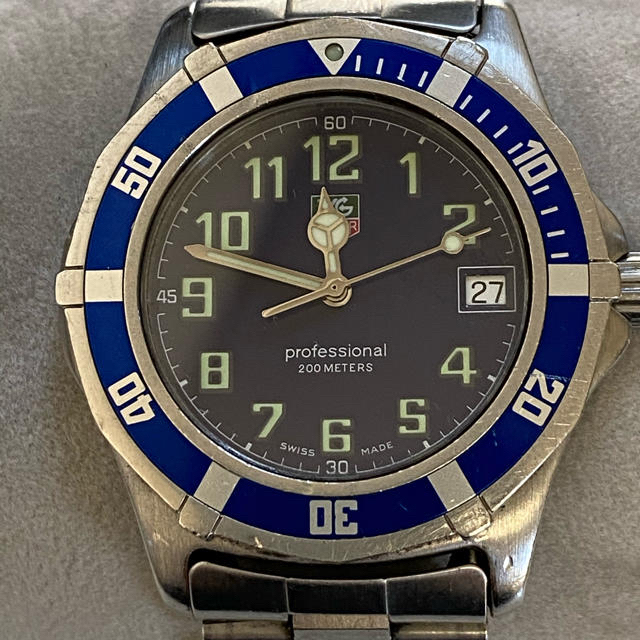 TAG Heuer(タグホイヤー)のタグホイヤー　「２０００シリーズ　プロフェッショナル」　WM1113 メンズの時計(腕時計(アナログ))の商品写真