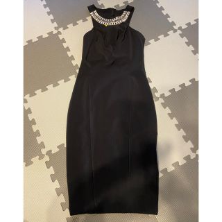 ザラ(ZARA)の12/25迄ZARA ワンピース ブラック(ロングワンピース/マキシワンピース)