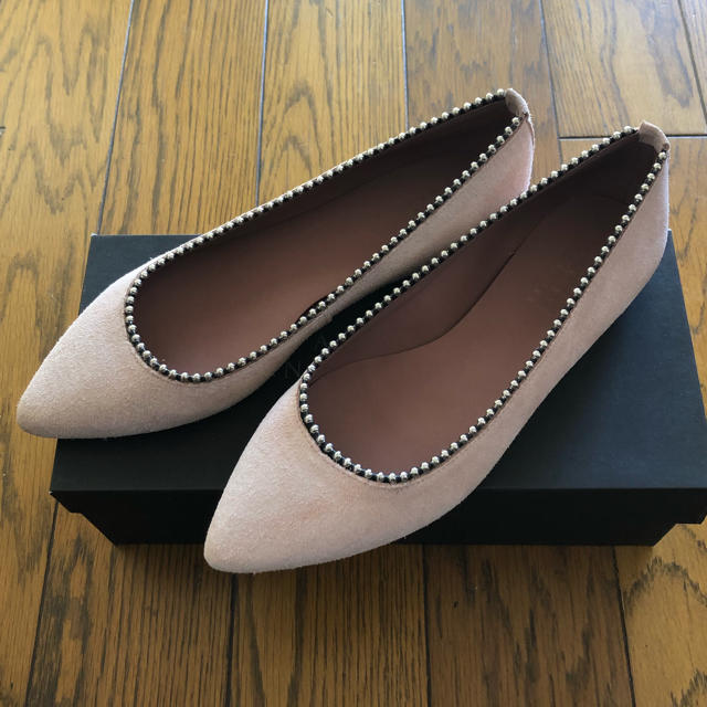 バーニーズ フラットシューズ 37美品 -