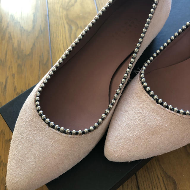 バーニーズ フラットシューズ 37美品 -