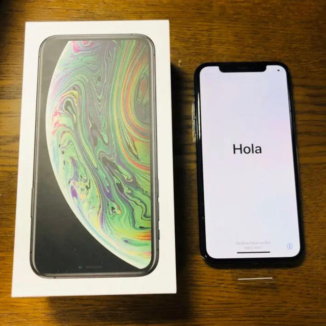 iPhone X Space Gray 256 GB SIMフリー 極上美品