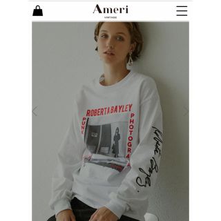 アメリヴィンテージ(Ameri VINTAGE)のAmeri vintage 完売ロンT トップス　カットソー(カットソー(長袖/七分))