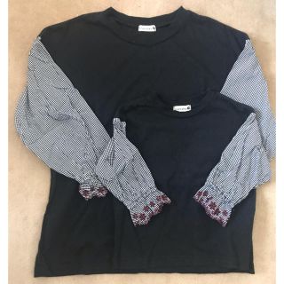 ブランシェス(Branshes)のブランシェス 親子ペア トップス(Tシャツ/カットソー)