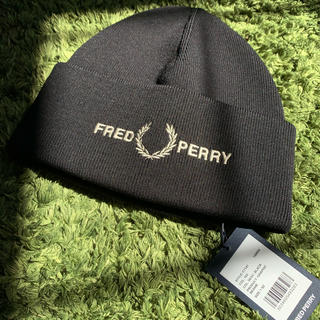 フレッドペリー(FRED PERRY)のニット帽/FRED PERRY【新品未使用】タグ付き(ニット帽/ビーニー)