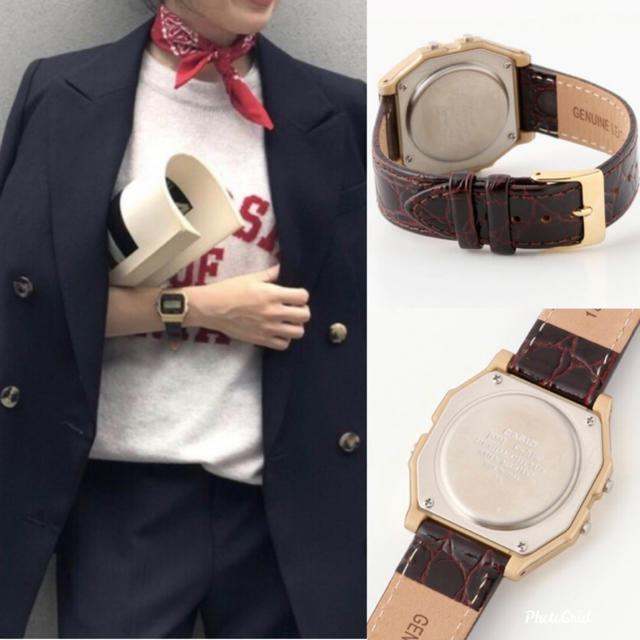 DEUXIEME CLASSE(ドゥーズィエムクラス)のドゥーズィエムクラス  CASIO WATCH 腕時計　新品 レディースのファッション小物(腕時計)の商品写真