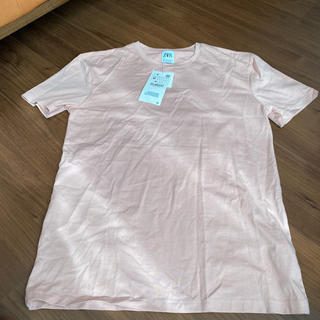 ザラ(ZARA)のZARA スモーキーピンク  Tシャツ(Tシャツ/カットソー(半袖/袖なし))