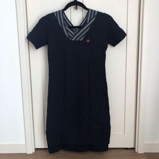 ヴィヴィアン(Vivienne Westwood) ポロシャツ ひざ丈ワンピース