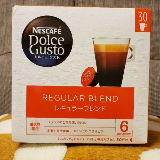 Nestle(ネスレ)のネスカフェドルチェグスト　レギュラーブレンド30杯分 食品/飲料/酒の飲料(コーヒー)の商品写真