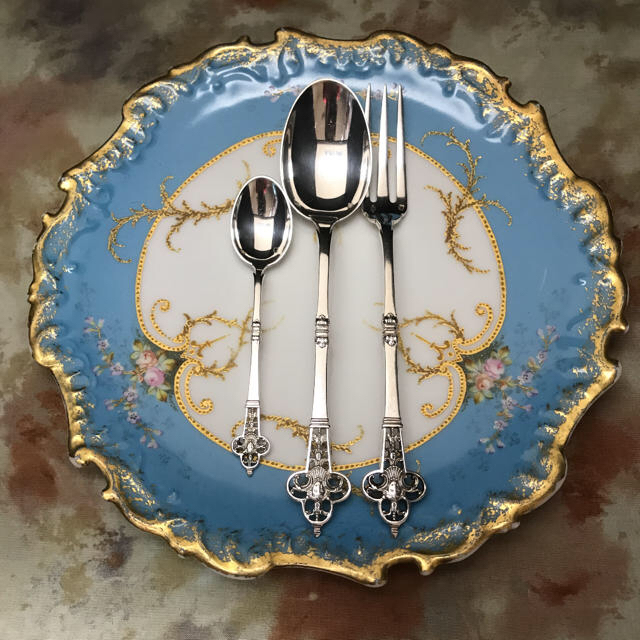 驚きの価格 ☆御専用(御追加)② - MEISSEN カルディヤック デザート3本セット ルネサンス 食器 驚きの価格 ☆御専用(御追加)② - MEISSEN カルディヤック デザート3本セット ルネサンス 食器