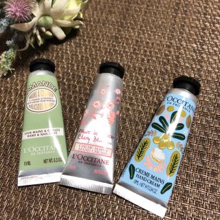 ロクシタン(L'OCCITANE)の【新品】L'OCCITANE ロクシタン ハンドクリーム3種(ハンドクリーム)