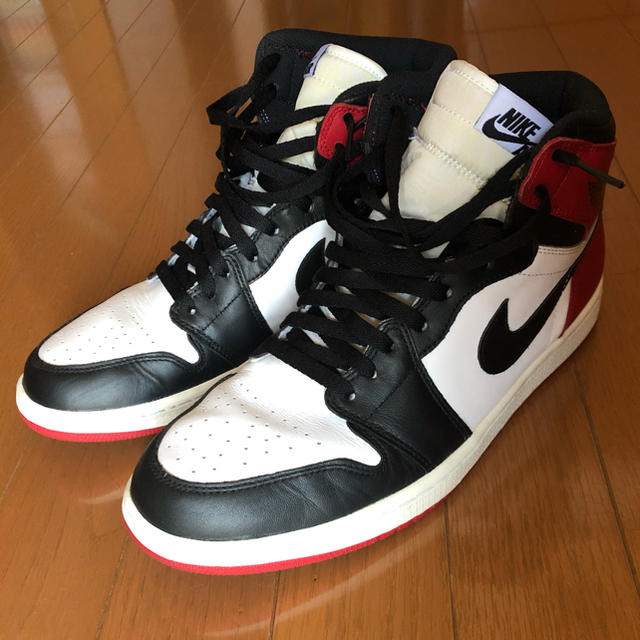 NIKE AIR JORDAN 1 black toe 2016 つま黒　29