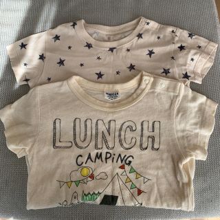 ユニクロ(UNIQLO)の☆ジーニー様専用☆ サイズ90  半袖Tシャツ　4枚セット(Tシャツ/カットソー)