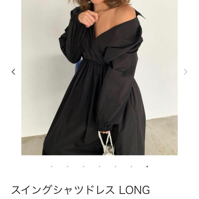 BirthdayBash 完売！スイングシャツドレス LONG Sサイズ レディースのワンピース(ロングワンピース/マキシワンピース)の商品写真