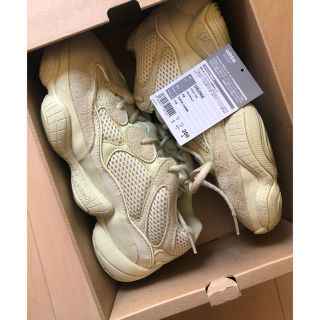 アディダス(adidas)のyeezy 500 supermoon yellow 26cm(スニーカー)