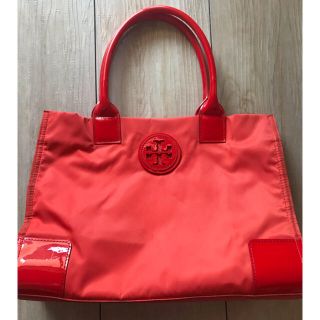 トリーバーチ(Tory Burch)のトリーバーチ TORYBURCH トートバッグ 朱色 赤 オレンジ(トートバッグ)