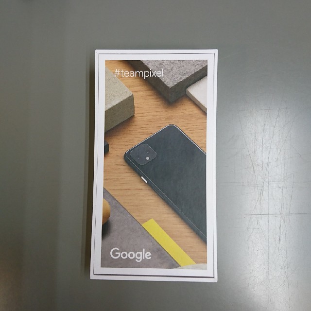 【新品未使用】Google Pixel4 XL 64GB 黒 SIMロック解除済